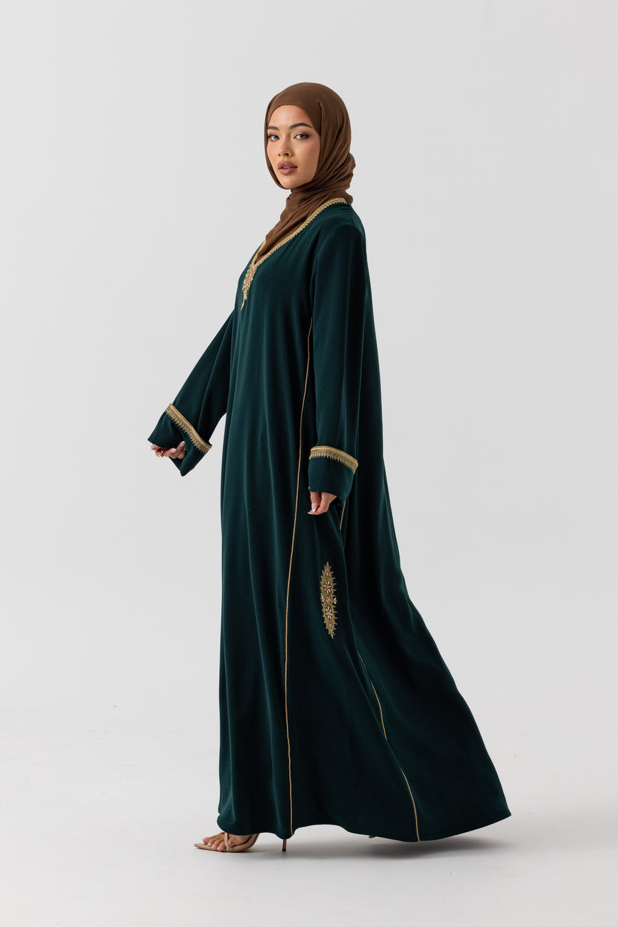 Emerald Oasis Abaya