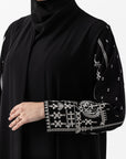 Noir Et Blanc Chic Abaya