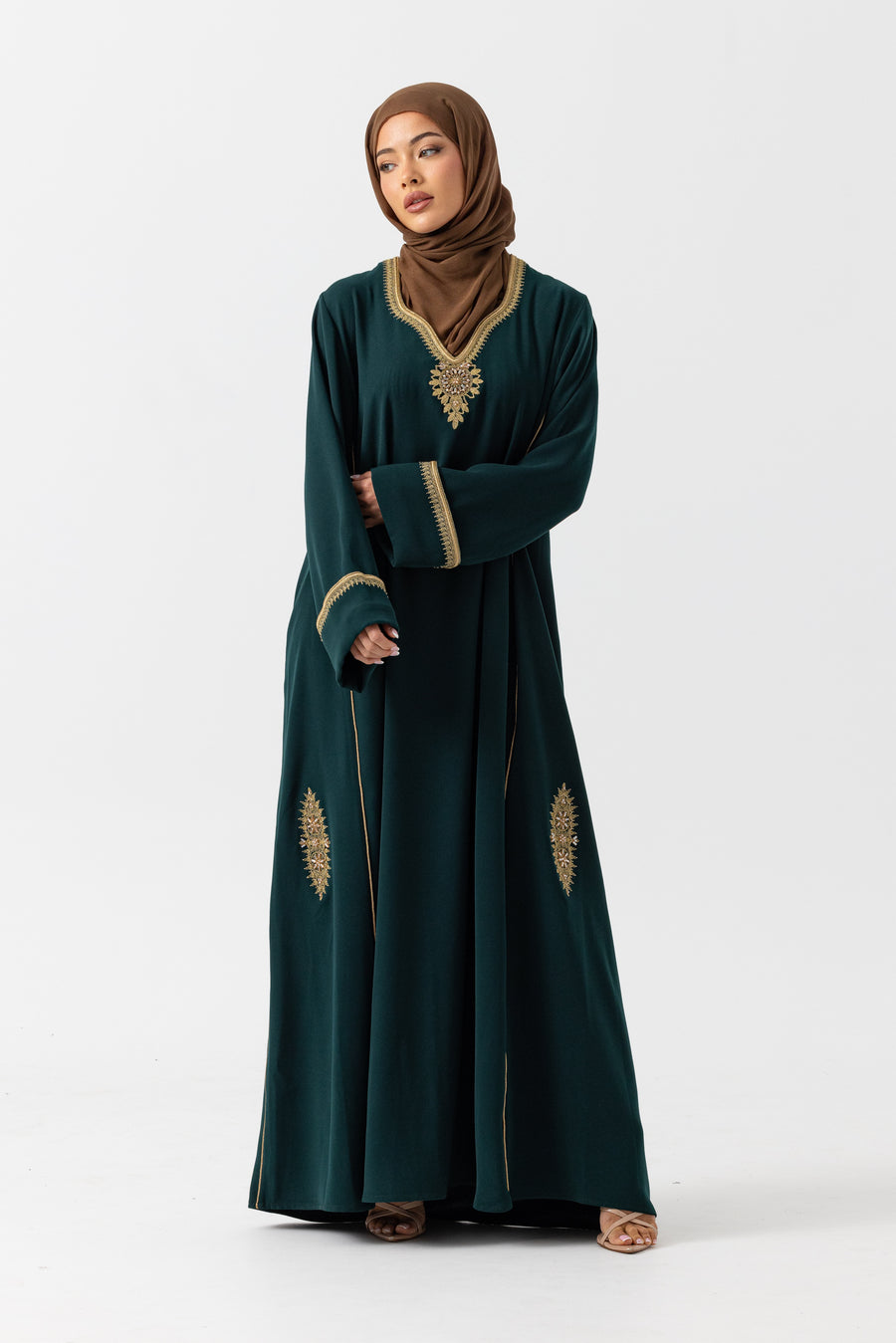 Emerald Oasis Abaya