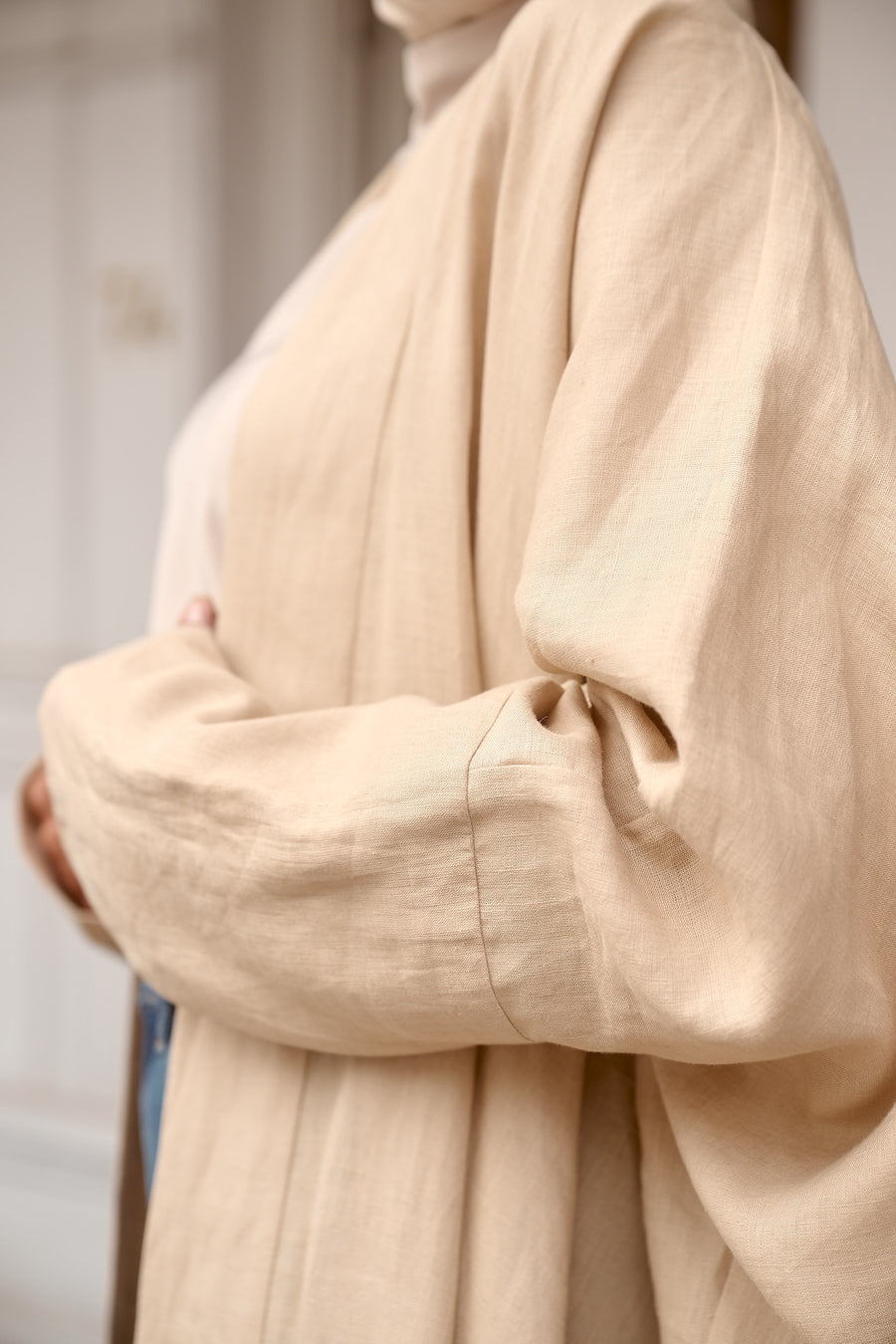 Sand Dune Linen Abaya