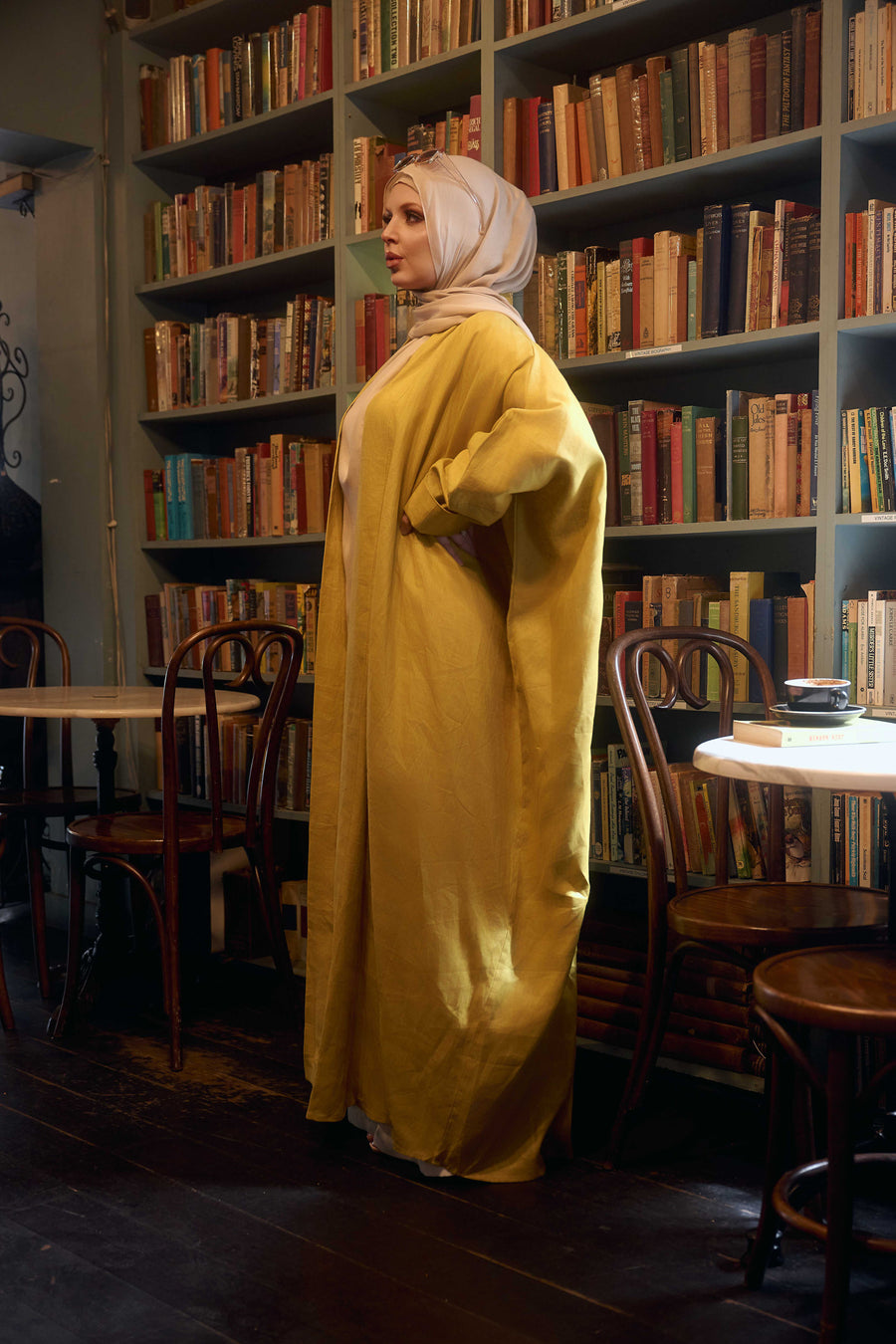 Sunset Linen Abaya