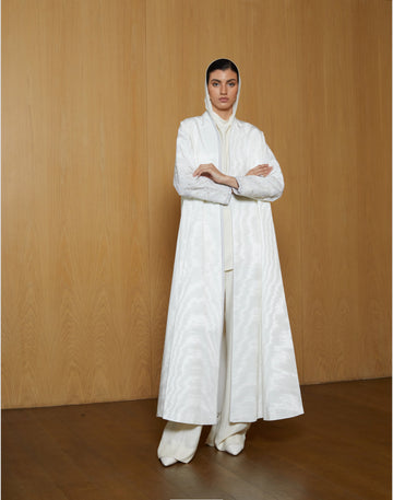 Classic White Abaya