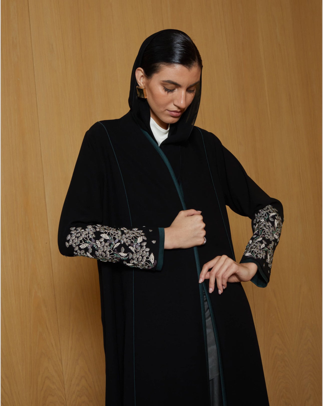 Royal Bloom Abaya