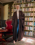 Espresso Linen Abaya