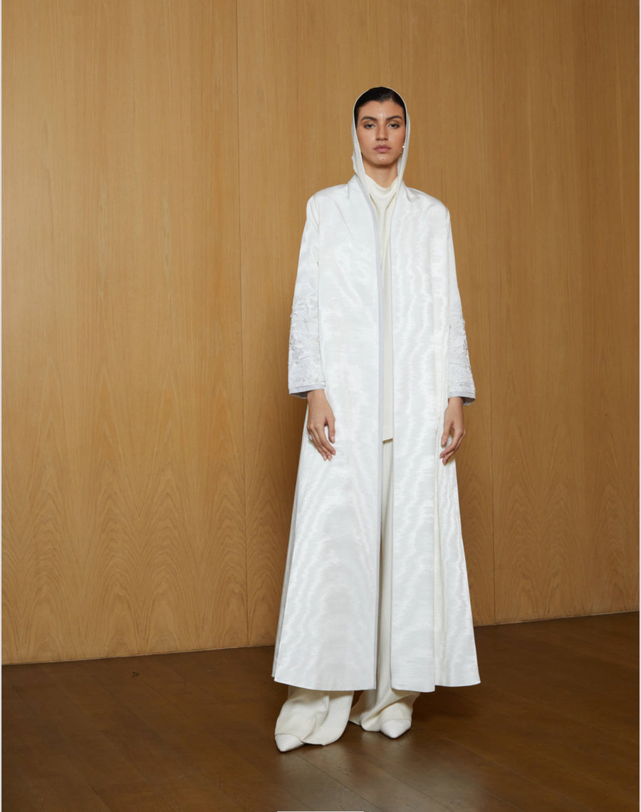 Classic White Abaya