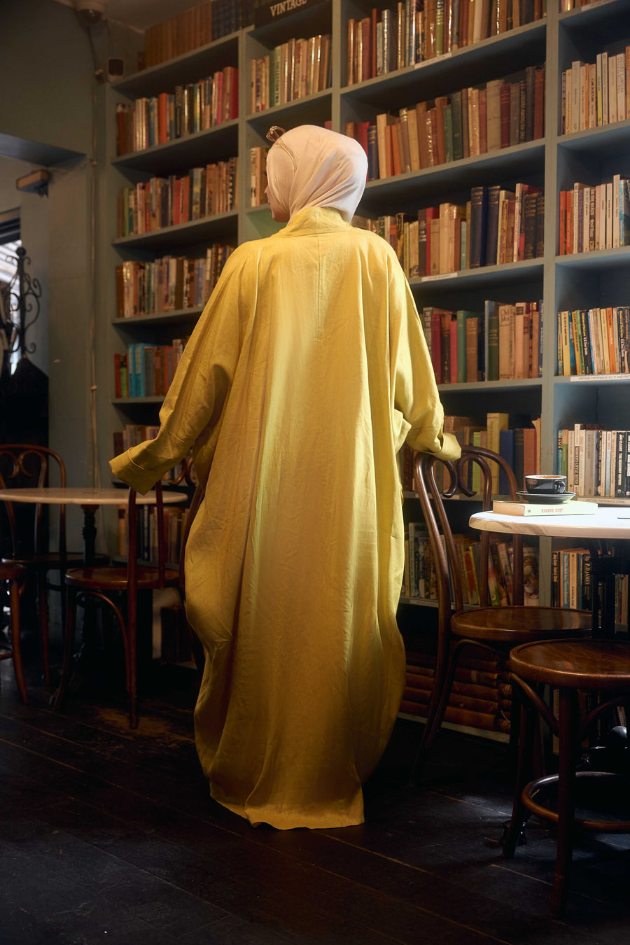 Sunset Linen Abaya
