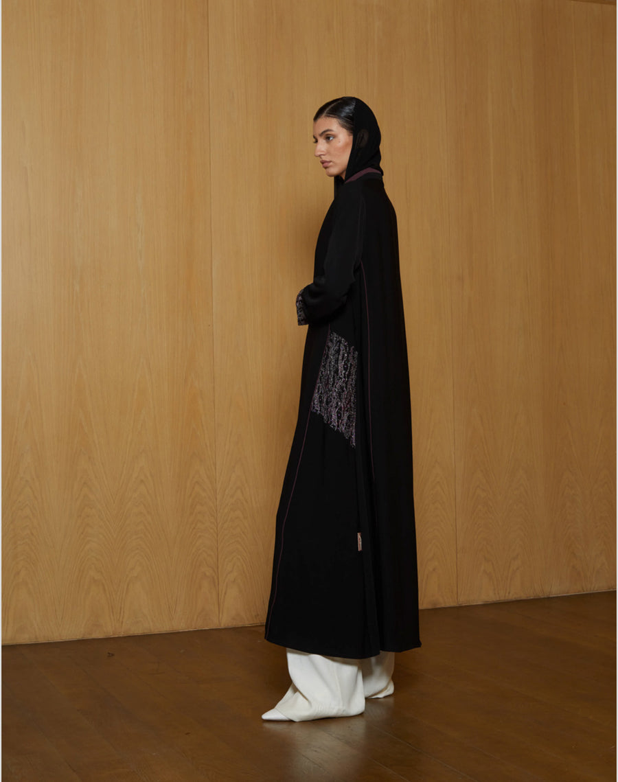 Violet Noir Abaya