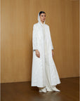 Classic White Abaya
