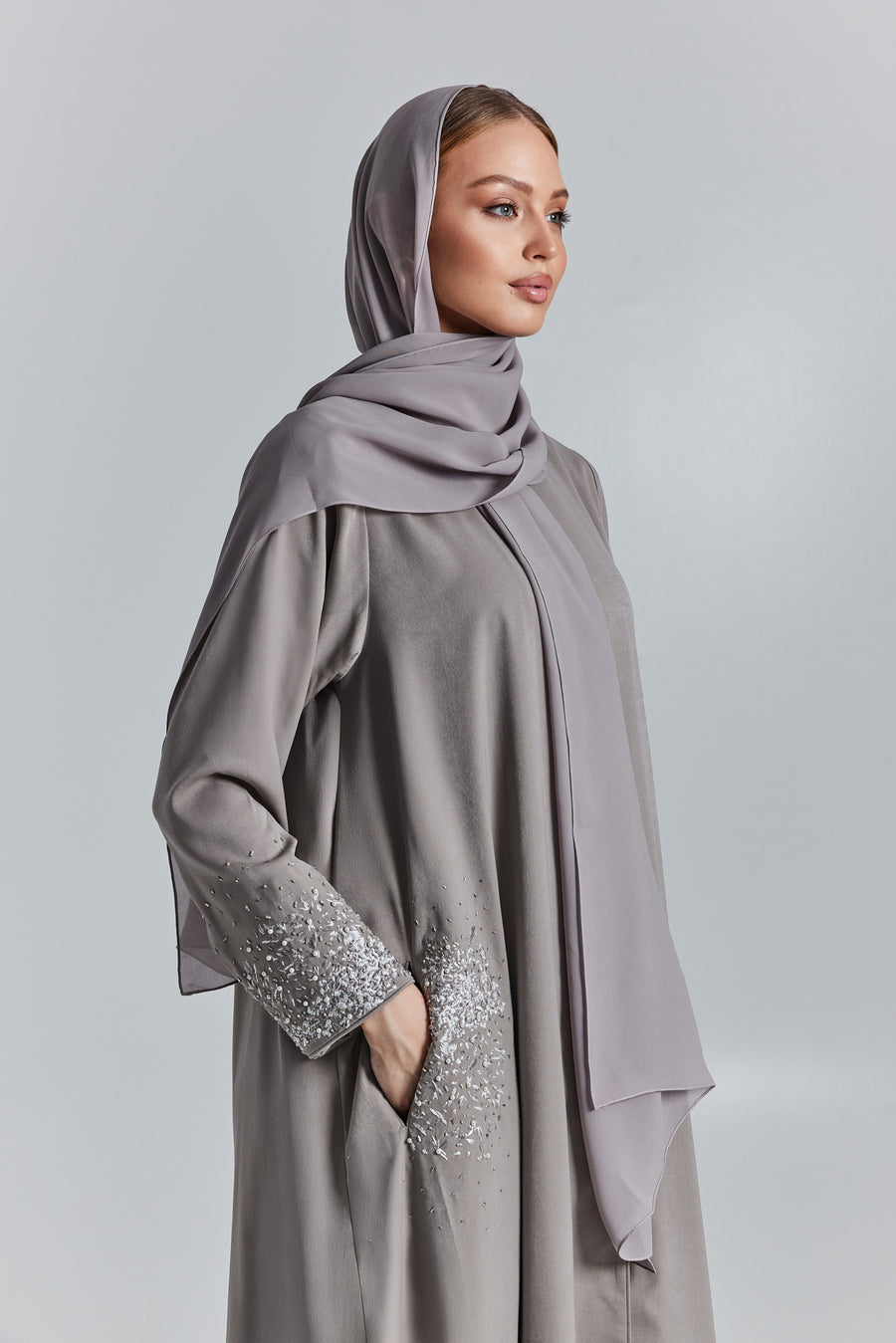 Moonlit Pearl Abaya