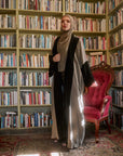 Noir Velvet Abaya