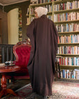 Espresso Linen Abaya