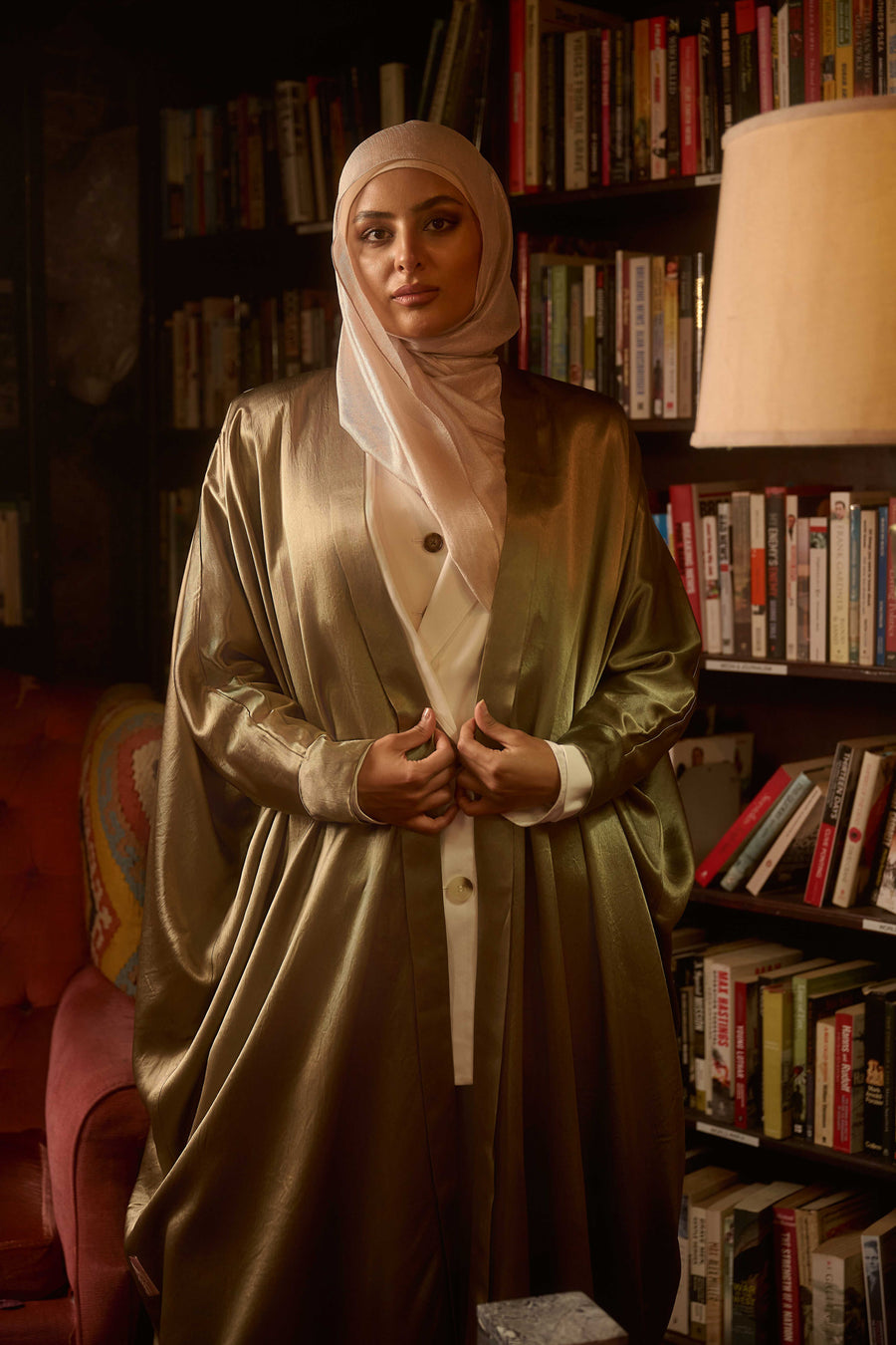 Golden Aura Abaya
