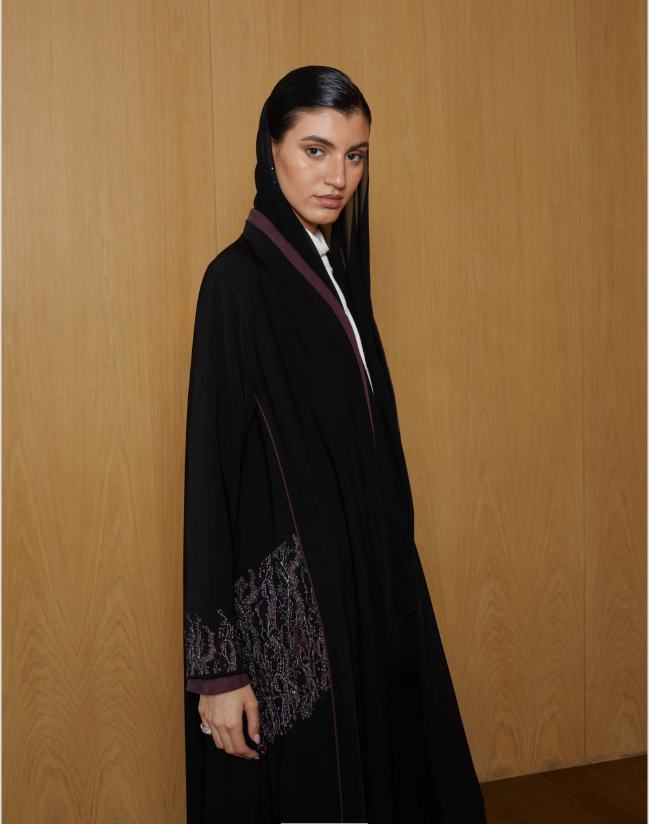 Violet Noir Abaya
