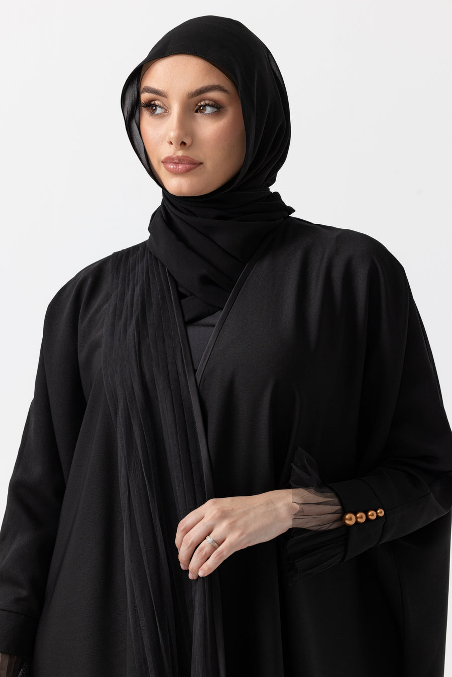 Mirage lace Abaya