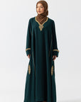 Emerald Oasis Abaya