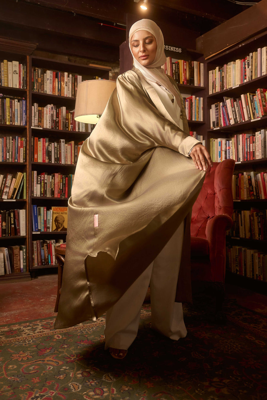 Golden Aura Abaya