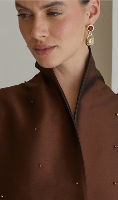 Radiant Bronze Abaya